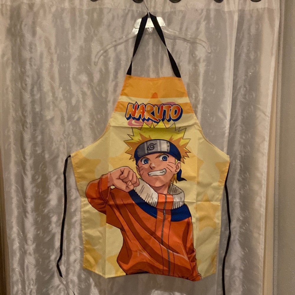 New In Package Naruto Kitchen Apron, Adult Size🔥